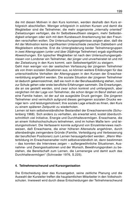 Beiträge der Bezugswissenschaften zur Erwachsenenbildung