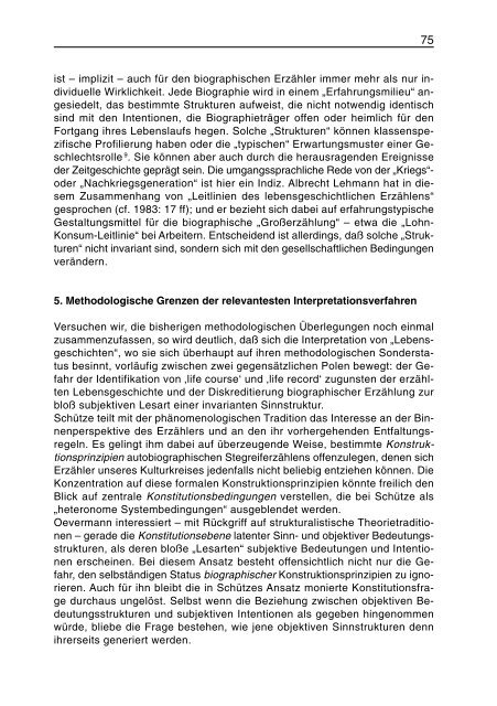 Beiträge der Bezugswissenschaften zur Erwachsenenbildung