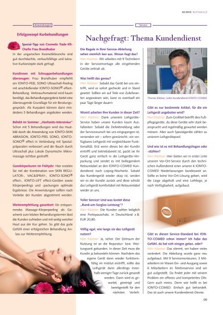 Kosmetiktrend Permanent Make Up - Ionto-Comed GmbH