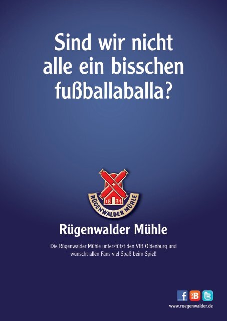 Das Blaue - Saison 2012/2013 #5 - VfB Oldenburg