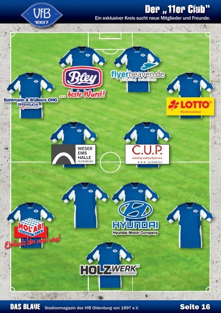 Das Blaue - Saison 2012/2013 #7 & #8 - VfB Oldenburg