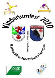 Kinderturnfest 2010 - MHTJ