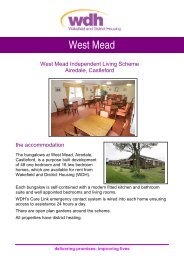 West Mead, Airedale, Castleford - Wakefield and District Housing