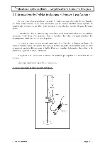 Évaluation : optocoupleurs