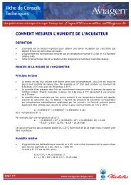 VENTILATION DE L'INCUBATEUR - Aviagen Turkeys