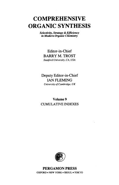 Comprehensive Organic Synthesis - Volume 9 (1991).pdf