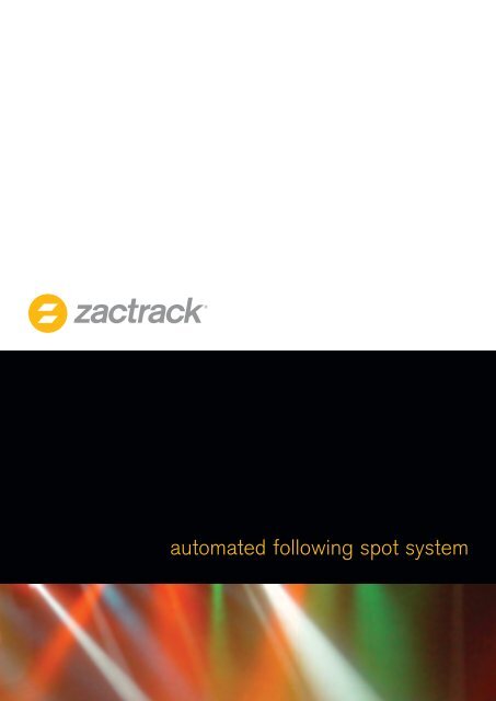 automated following spot system - z•Koor