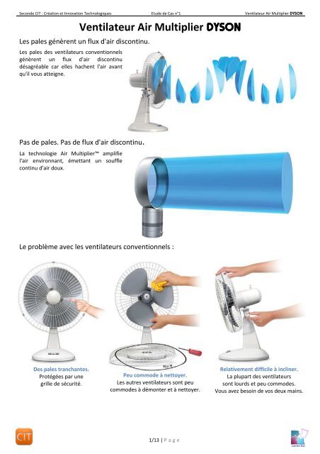 Ventilateur Air Multiplier DYSON