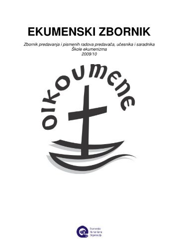 Ekumenski zbornik - Ekumenska Humanitarna Organizacija