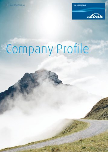 Company Profile - Linde Engineering