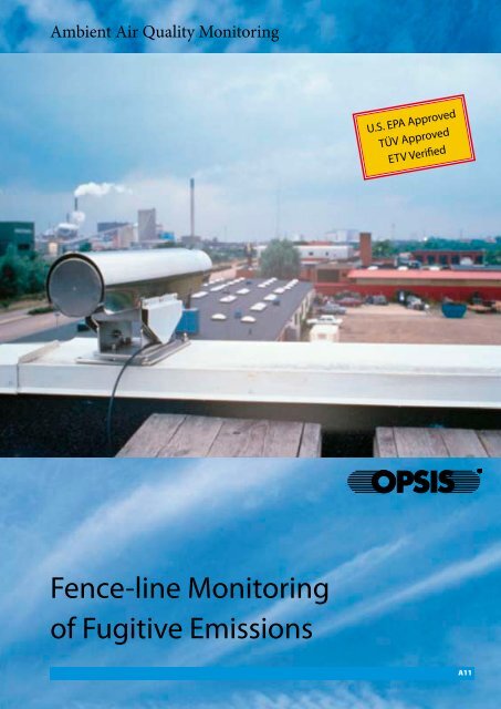 Fence-line Monitoring of Fugitive Emissions - Clean Air Engineering