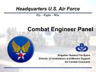Air Force Combat Engineering