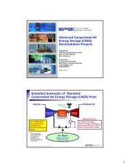 Advanced Compressed Air Energy Storage (CAES) Demonstration ...