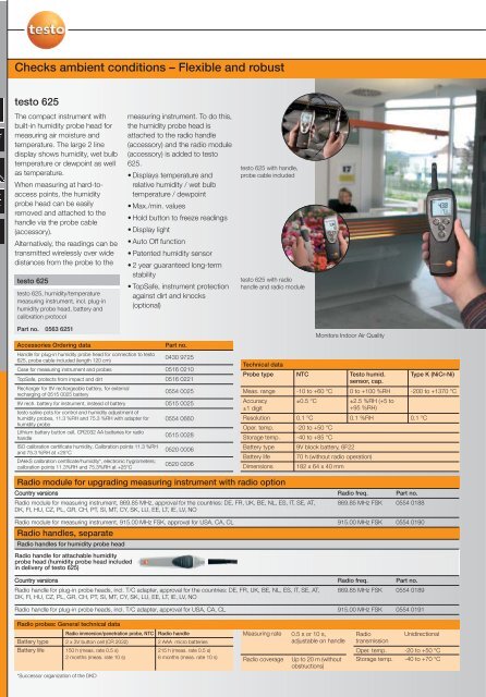 Measurement Engineering for Air Conditioning and ... - Bad Request