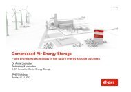Compressed Air Energy Storage – one promising technology in the ...