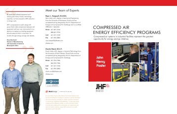 compressed air energy efficiency programs - John Henry Foster ...