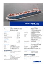 DAMEN TANKER® 2500 - Damen Shipyards Bergum