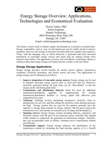 storage technology essay The amount of storage or any other “enabling” technology used will depend on the costs and benefits of each technology relative to the other available options in this report, we explore the role of energy storage in the electricity grid, focusing on the. storage technology essay The amount of storage or any other “enabling” technology used will depend on the costs and benefits of each technology relative to the other available options in this report, we explore the role of energy storage in the electricity grid, focusing on the.