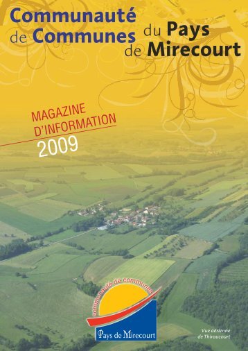 Bulletin CC Pays Mirecourt - Communauté de Communes du Pays ...