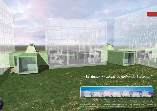 atelier d'architecture King K ong - 72, cours du Médoc 33 30 0 ...