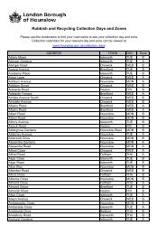 Rubbish & Recycling Collection Days/Zones