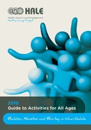 2010 Guide to Activities for All Ages - HALE