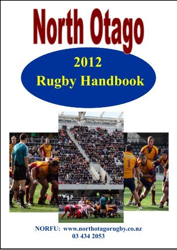 Senior Handbook - Waitaki Golden Oldies Rugby