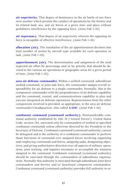 Air Force Doctrine Document 2-1.1