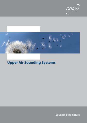 Upper Air Sounding Systems - GRAW Radiosondes