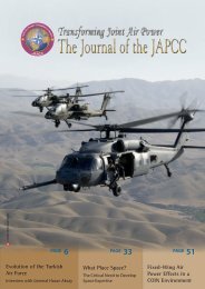 The Journal of the JAPCC - Trabsfroming Joint Air Power