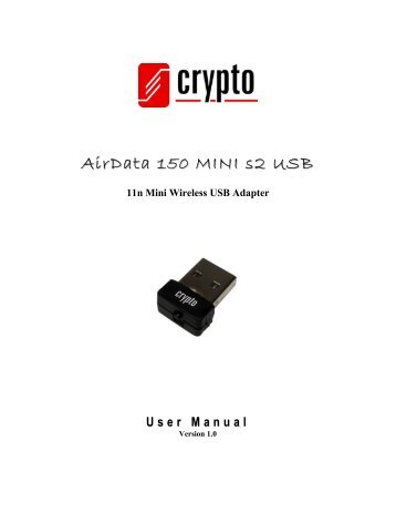 2 The AirData 150 Mini S2 USB Wireless Adapter