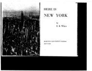 HERE IS NEW YORK by EB White