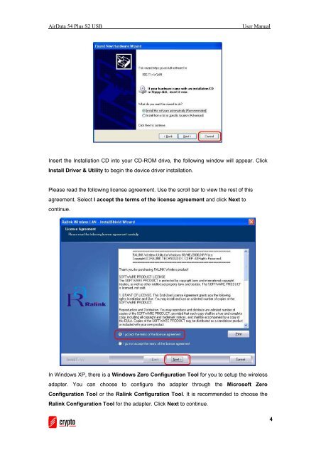 DOWNLOAD DRIVERS: CRYPTO AIRDATA 54 PLUS S2 USB CRYPTO AIRDATA 54 PLUS S2 USB WINDOWS 10 DRIVERS