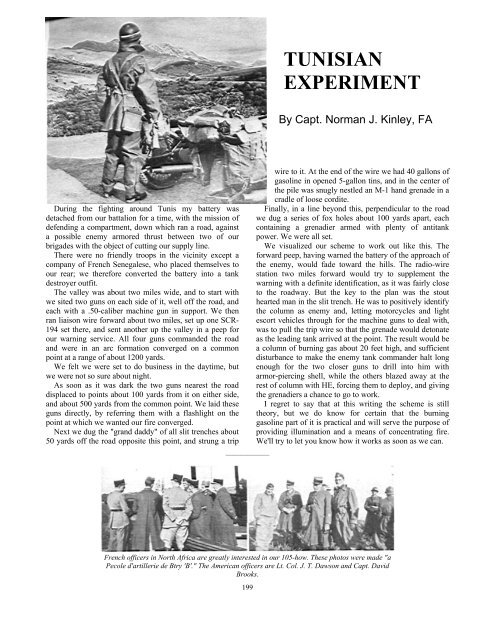 the field artillery journal - Fort Sill - U.S. Army