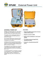 EPU8E External battery supply for Air Data Test Set