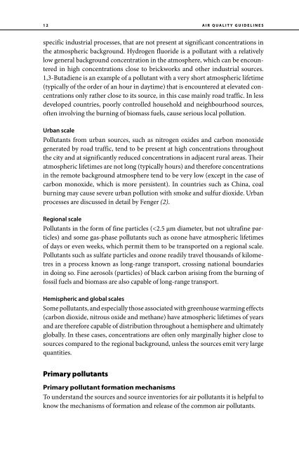 Air Quality Guidelines Global Update 2005 - World Health ...