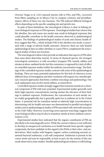 Air Quality Guidelines Global Update 2005 - World Health ...