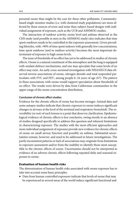 Air Quality Guidelines Global Update 2005 - World Health ...