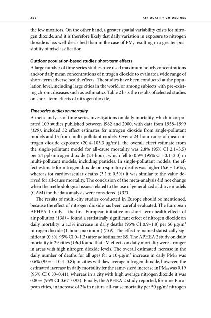 Air Quality Guidelines Global Update 2005 - World Health ...