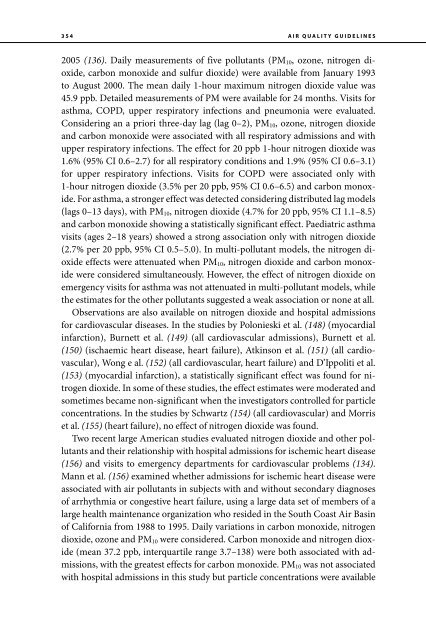 Air Quality Guidelines Global Update 2005 - World Health ...