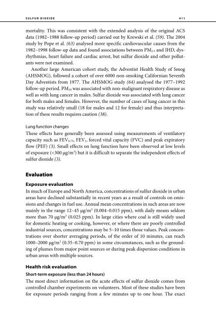 Air Quality Guidelines Global Update 2005 - World Health ...