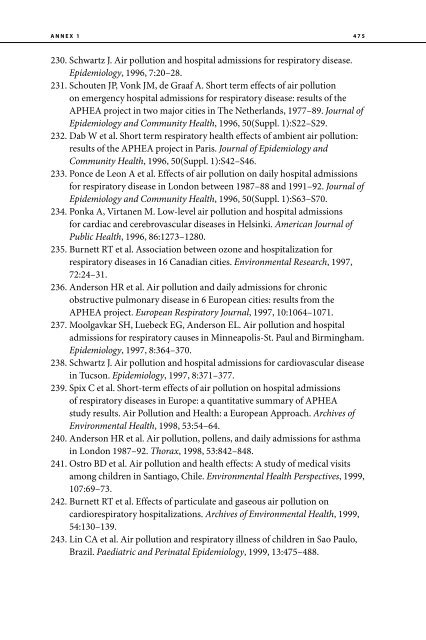 Air Quality Guidelines Global Update 2005 - World Health ...