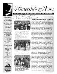 Watershed News - Piscataquog Land Conservancy