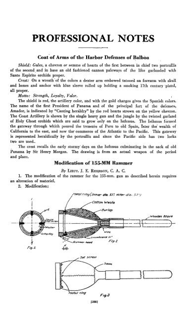 THE COAST ARTILLERY JOURNAL - Air Defense Artillery