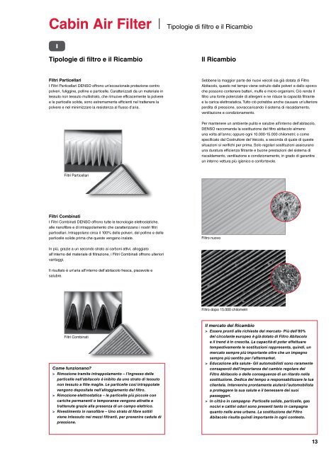 Cabin Air Filter - Denso-am.eu