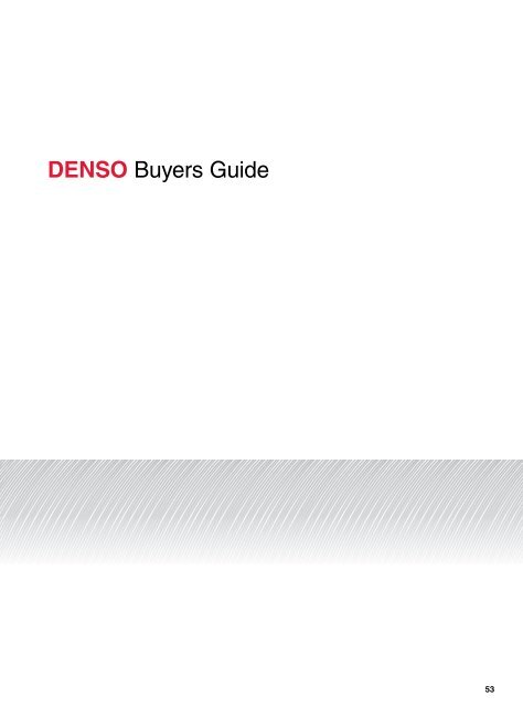 Cabin Air Filter - Denso-am.eu