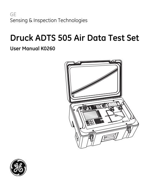 Druck ADTS 505 Air Data Test Set - GE Measurement & Control