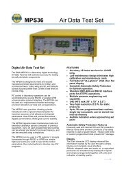 MPS36 Air Data Test Set