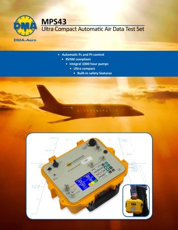 Ultra Compact Automatic Air Data Test Set