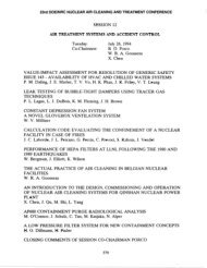 Proceedings for the 23rd DOE/NRC Nuclear Air - The Office of ...